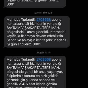 Sürekli İnternet Kesintileri Ve Müşteri Hizmetleri İletişimsizliği