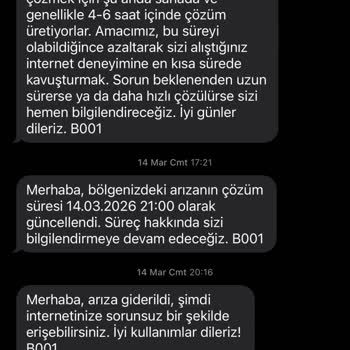 Sürekli İnternet Kesintileri Ve Müşteri Hizmetleri İletişimsizliği