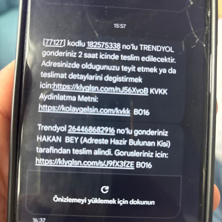 Yetkisiz Teslimat Ve Kayıp Paket Şikayetim