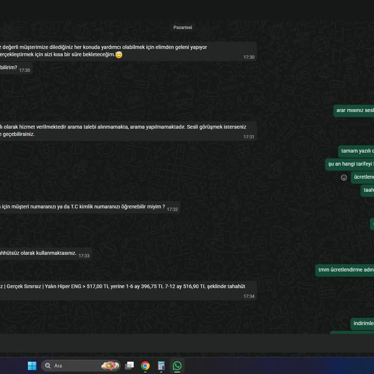 Millenicom WhatsApp Destek Hattından Yanıt Almama Ve İptal Sürecindeki Engellemeler