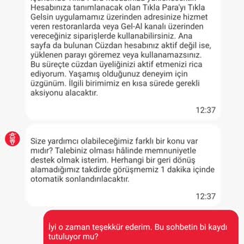 Yanlış Hamburger Ve Kısmi Tıkla Para İadesi