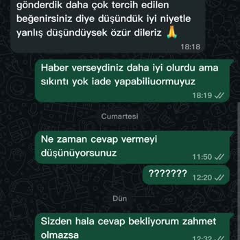 Onaysız Yanlış Renk Ve Yıpranık Ayakkabı Teslimatı