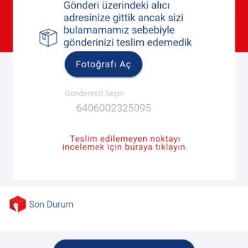 Mahsun Kurye Yanıltıcı Not Ve Yanlış Kapı Fotoğrafı Nedeniyle Teslimat Sorunu
