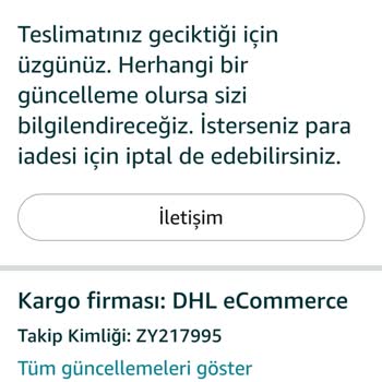 Tonny Black Ödeme Yapıldı Ama Ürün Kargoya Çıkmadı, Amazon Ve Satıcı Yanıtsız
