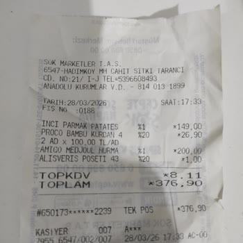 İnci Marka Donuk Patatesin Aşırı Yağ Çekmesi Ve Sağlık Sorunları Nedeniyle İade Talebi