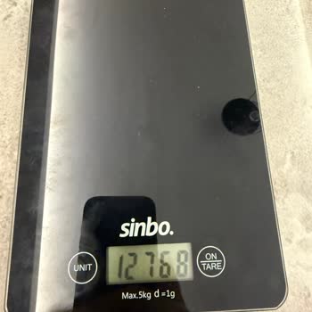 Arızalı Sinbo SKS4526 Mutfak Tartısı İçin Ücret İadesi Talebi