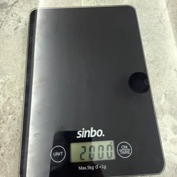 Arızalı Sinbo SKS4526 Mutfak Tartısı İçin Ücret İadesi Talebi