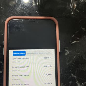 Gardrops Uygulamasındaki Başarısız İşlemlerin Kartımdan Çekilmesi Ve 2.504 TL İadesi Talebi