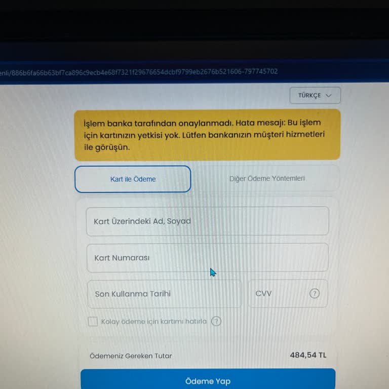 Genç Kart Hesabımda 600 TL Bakiyem Kullanılamıyor