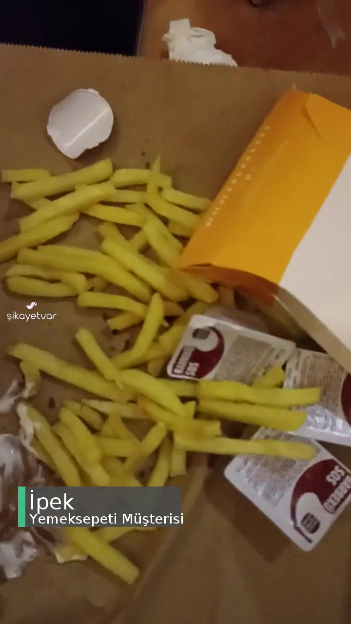 Yemeksepeti Bayat Ve Kokmuş Ürün Asla İlgi Yok, Dönüş Yok, Boşa Param Gitti videonun kapak resmi