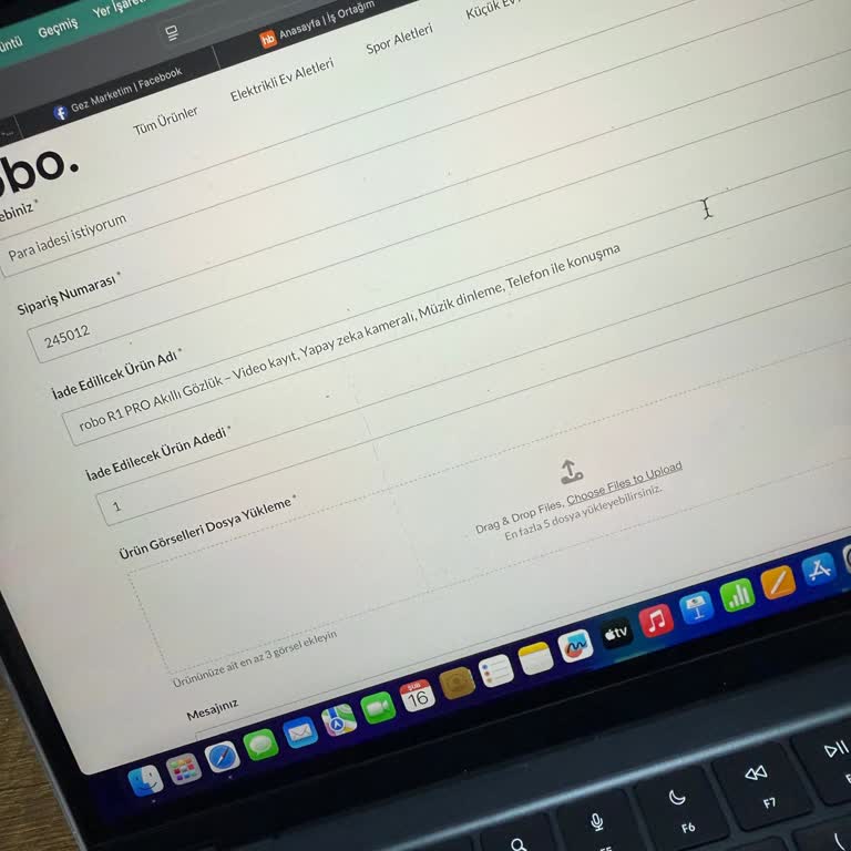 Robo Türkiye’den Aldığım Ayıplı Ürün İçin 4.999 TL İade Talebi