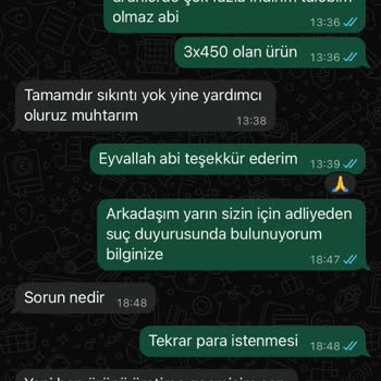 Instagram Üzerinden Yapılan 7.000 TL’lik Ödeme İçin Ürün Gönderilmedi Ve Engellendik