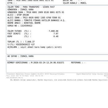 Instagram Üzerinden Yapılan 7.000 TL’lik Ödeme İçin Ürün Gönderilmedi Ve Engellendik