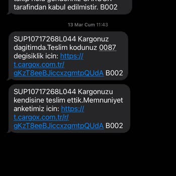 İade Süresinin Aşılması Ve Kayıp Sipariş