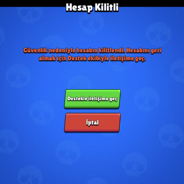 Brawl Stars Hesabı Haksız Şekilde Kilitlendi Ve Açılması Talebi
