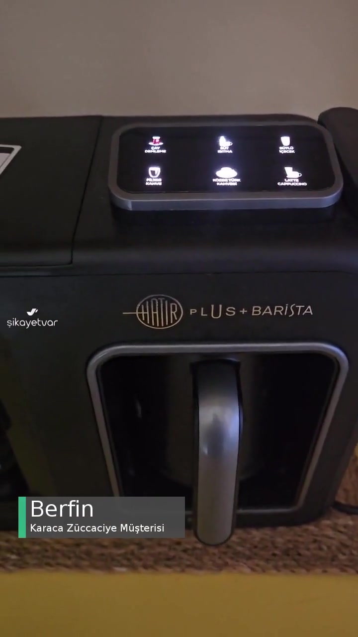 Karaca Kahve Makinesinden Şikayetim Var! videonun kapak resmi