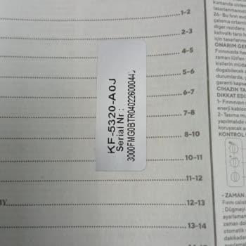 Kumtel Fırında Yuvarlak Tepsi Eksikliği