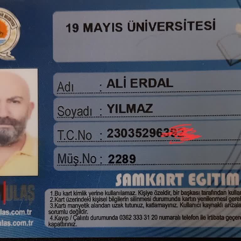 Keyfi Ek Kimlik Talebiyle Öğrenci Passı Reddedilen Ve Tam Ücret Alınan Bafra-Samsun Minibüsleri