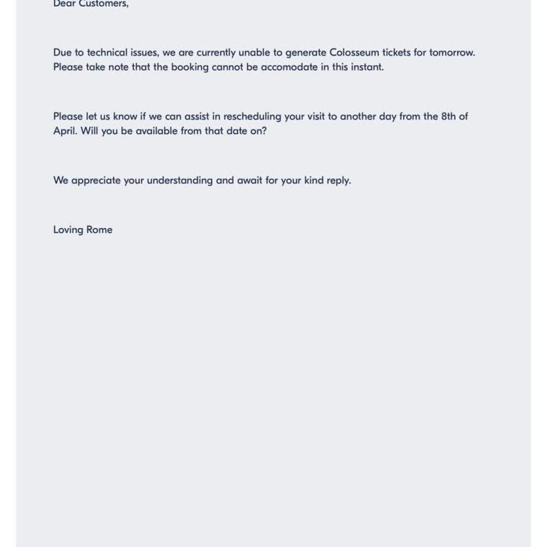 Getyourguide'den Tek Taraflı İptal Ve Yetersiz Bilgilendirme Nedeniyle 132 Euro İade Talebi