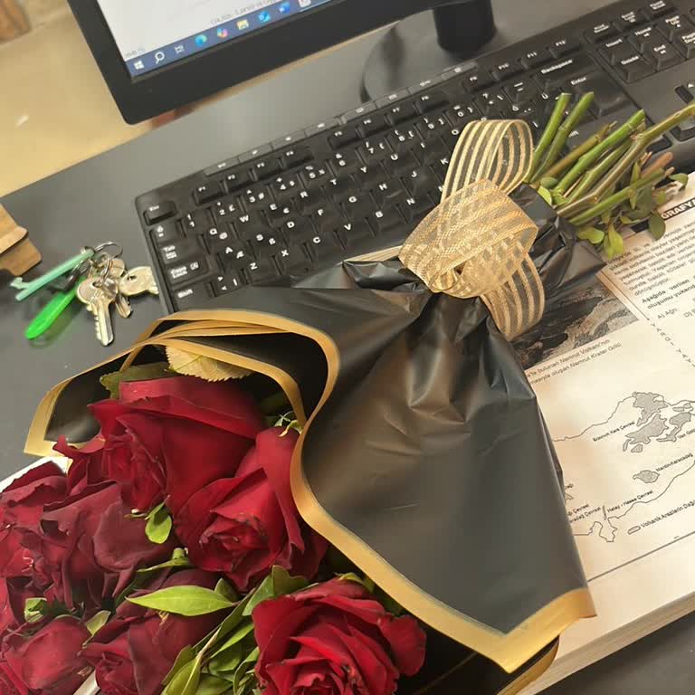 Görseldeki Buketle Uyuşmayan Kalitesiz Çiçek Teslimatı