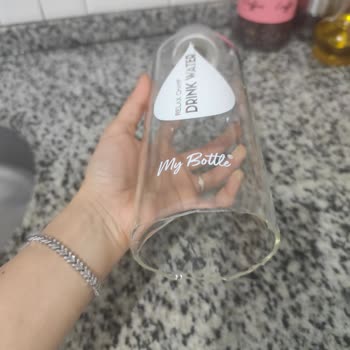 My Bottle Üretim Hatası Cam Matara Alt Kısmının Ayrılması