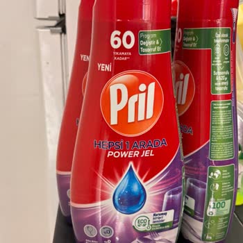 Pril Power Jel Deterjanı Nedeniyle Bardaklarda Sararma