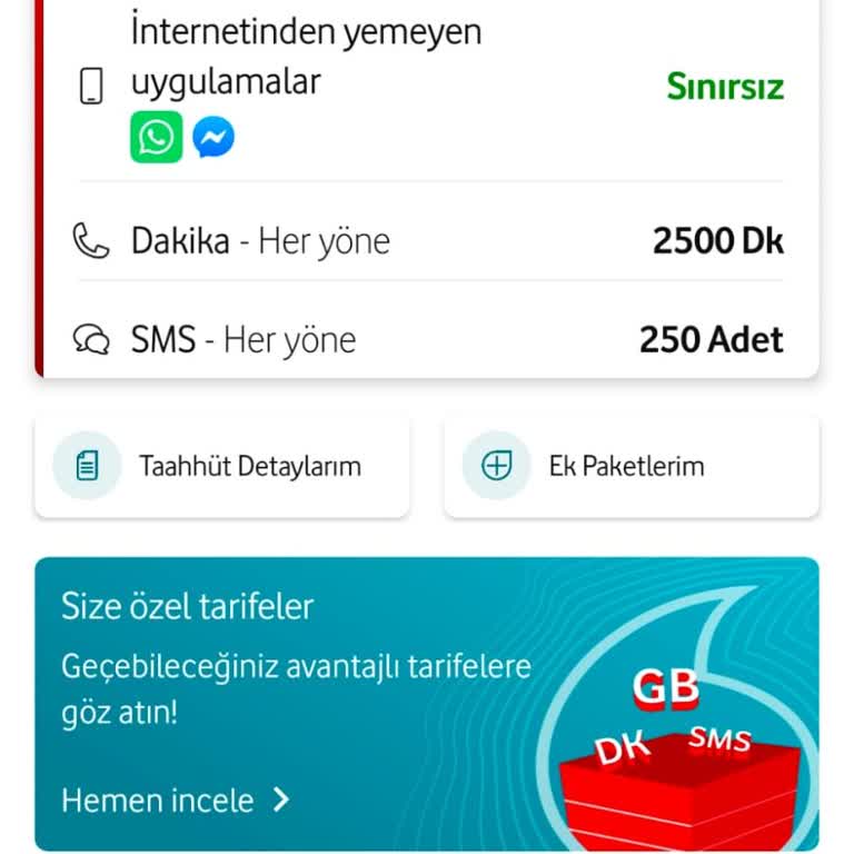 Vodafone’da Facebook Sınırsızlığı Promosyonu Yanıltıcı