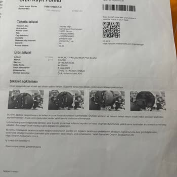 Media Markt’ta Xiaomi Robot Süpürge Arızası Çözülmedi Müşteri Hizmetleri Çelişkili Bilgi Veriyor