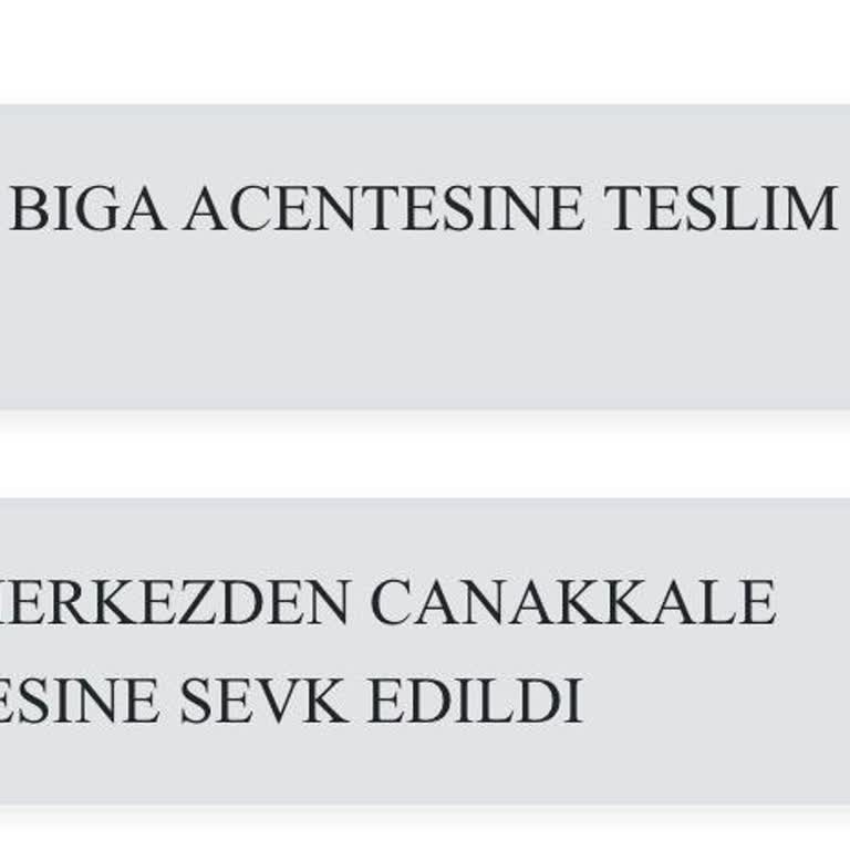 Kredi Kartım Biga Acentesinde Kilitli Ve Gelmiyor