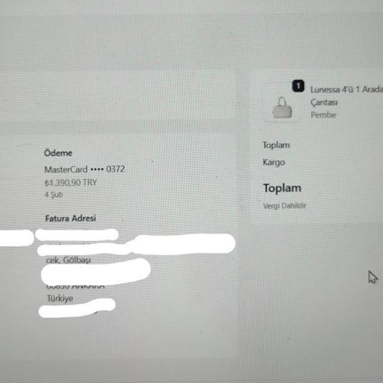 Sipariş Edilen Makyaj Çantasının 57 Gün Sonra Bile Ulaşmaması Ve İletişimsizlik