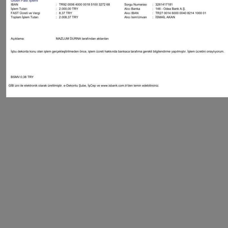 Matbet Sitesine Gönderdiğim 2000 TL Yüklenmedi Ve İade Talep Ediyorum