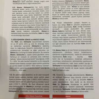 Kale Alarm’ın 48 Aylık Taahhüt İddiası Ve 50 Bin TL Cayma Bedeli İddiasına Karşı Şikayet