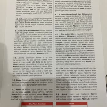 Kale Alarm’ın 48 Aylık Taahhüt İddiası Ve 50 Bin TL Cayma Bedeli İddiasına Karşı Şikayet