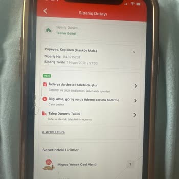 Teslim Edildi Olarak Gösterilen Siparişim Hiç Ulaşmadı Ve Müşteri Hizmetinden Yanıt Gelmedi