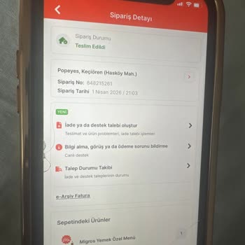 Teslim Edildi Olarak Gösterilen Siparişim Hiç Ulaşmadı Ve Müşteri Hizmetinden Yanıt Gelmedi