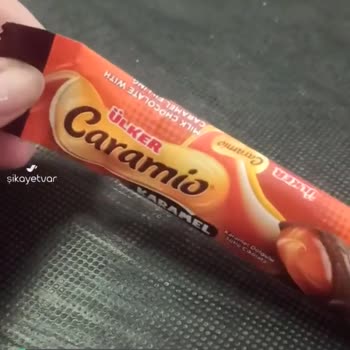 Ülker Caramio Çikolata Yarısı Yok