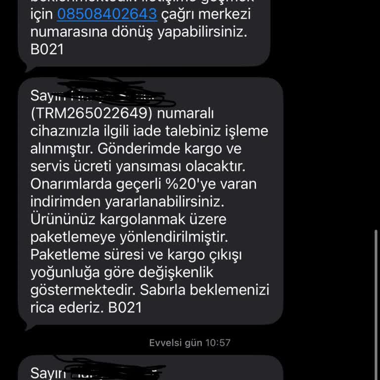 Garanti Kapsamı Olmadığı Söylenerek Ücret Talep Edilmesi
