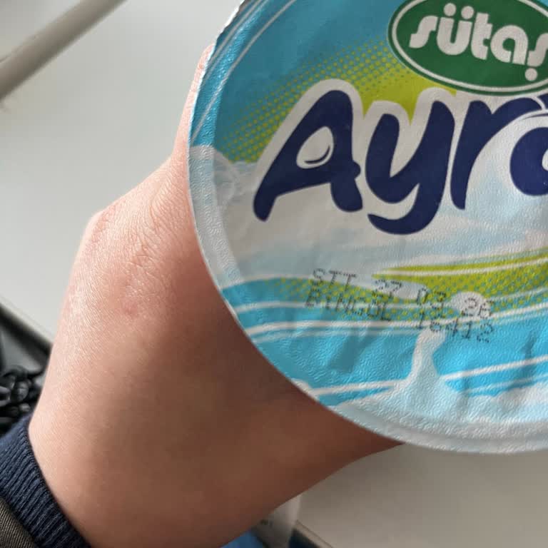 Son Kullanma Tarihi Geçmiş Ayran Teslim Edildi