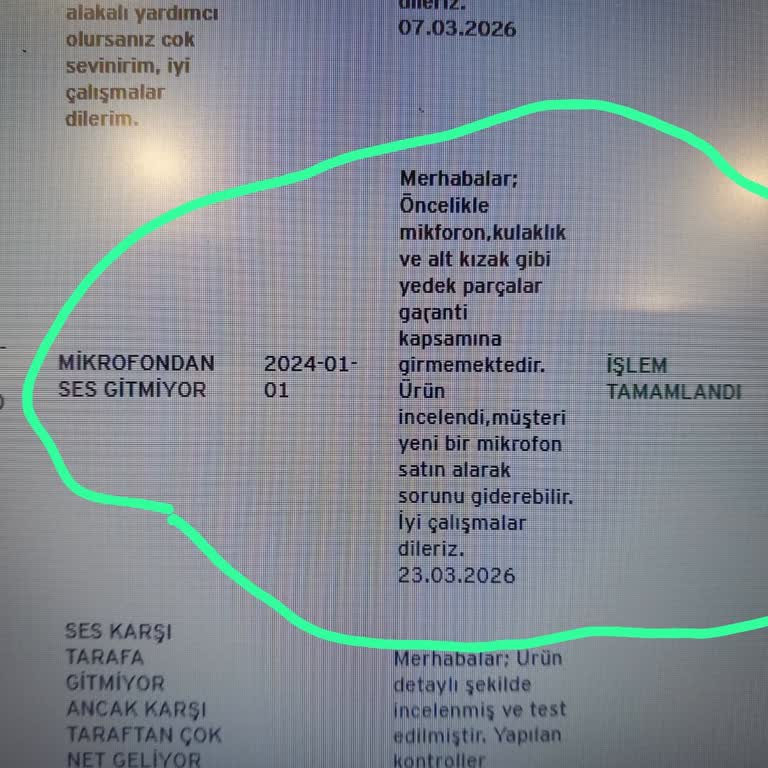 Cardo Spirit Cihazında Sürekli Ses Kısıklığı Ve Garanti Sorunu