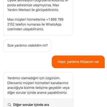 Premium Canlı Destek Ve Beni Ara Haklarımın Kaldırılması Ve Kötü Müşteri Temsilcisi Davranışları