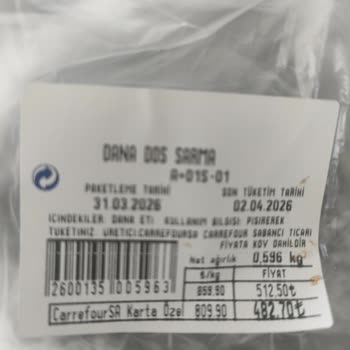 Carrefour Kasap Reyonundan Alınan Kıyma Küflendi İade Talebi