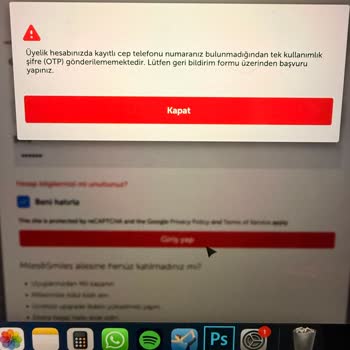 Üyelik Giriş Sorunları Ve Belge İsteği Bilet Alımını Engelliyor