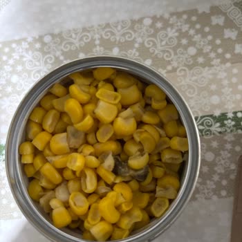 Tukaş Vegan Glütensiz Mısır Konservesinde Morarma Ve Sağlık Endişesi