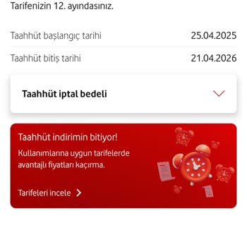 Taahhüt Sonunda Uygun Kampanya Bekleyen Vodafone Müşterisi Hayal Kırıklığı Yaşıyor