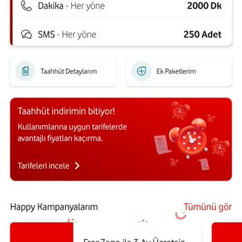 Taahhüt Sonunda Uygun Kampanya Bekleyen Vodafone Müşterisi Hayal Kırıklığı Yaşıyor
