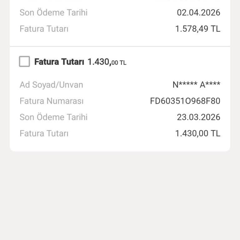 Yanlış Fatura Ödemesi Ve Çözüm Talebi