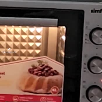 Simfer M4244 Mini Fırın Turbo Sesi