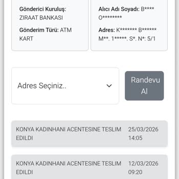 Ziraat Bankası Kartım Kuryenet’te 20 Gün Boyunca Acentede Duruyor, Teslim Edilmedi