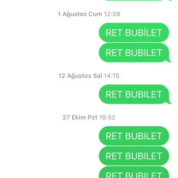 Bubilet Reklam SMS’lerine Kalıcı Çıkış Talebi