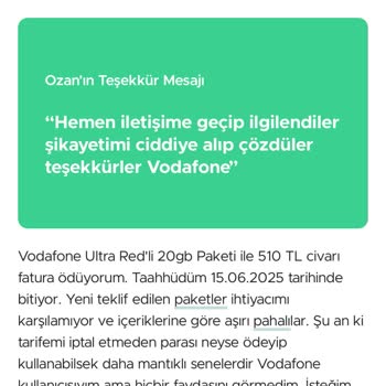 Her Yıl Tekrar Eden Tarife Zammı Ve Eksik Teklif Şikayeti